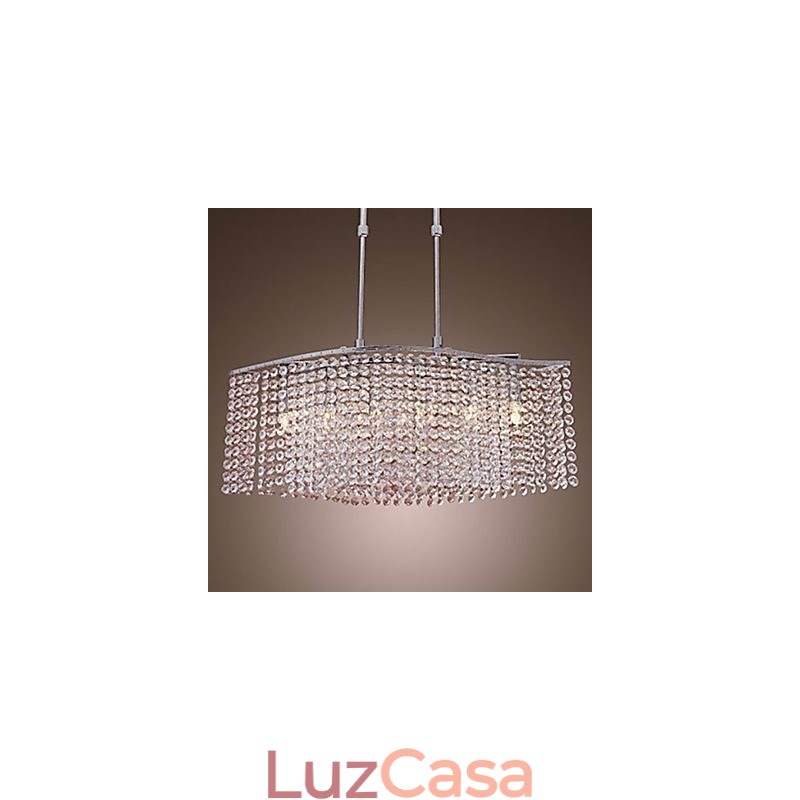 Lustre de Cristal Moderno Contemporâneo Cristal