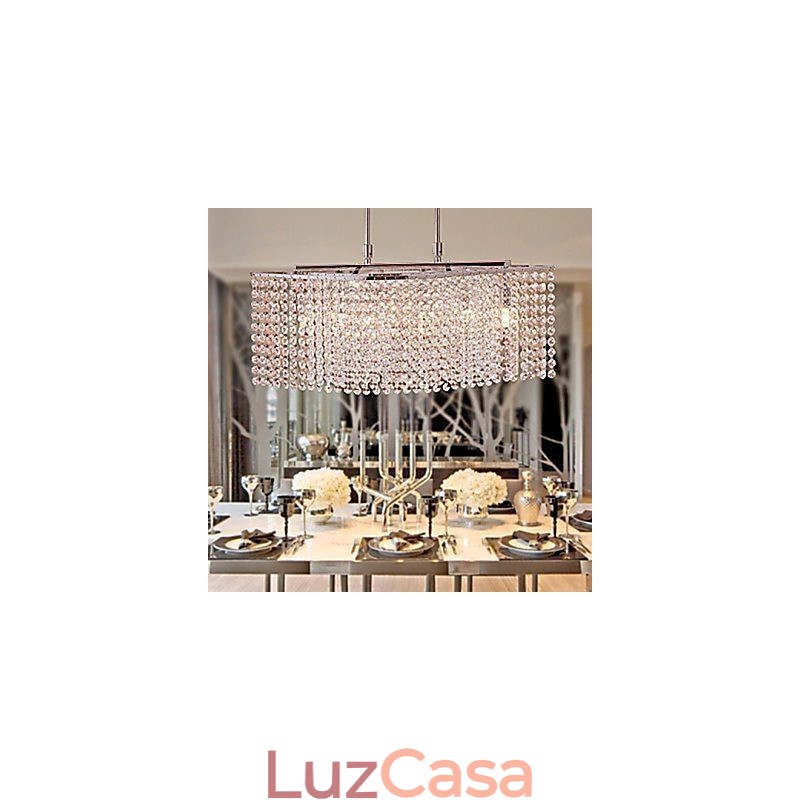 Lustre de Cristal Moderno Contemporâneo Cristal