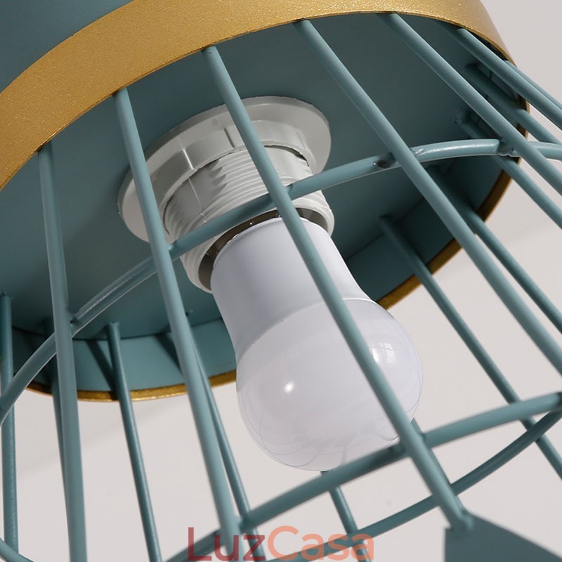 1 Luminária de teto pendente moderna e contemporânea