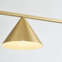 Luminária de teto pendente contemporânea moderna com 3 luzes