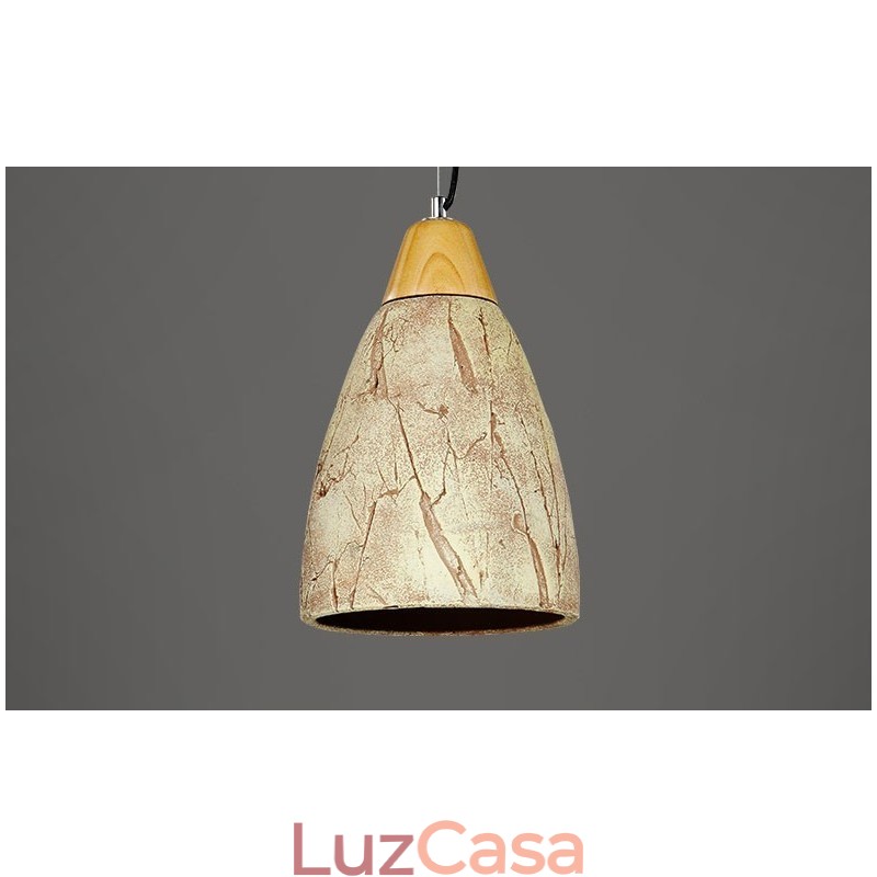1 luz cimento moderno contemporâneo pingente luz teto lâmpada