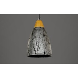 1 luz cimento moderno contemporâneo pingente luz teto lâmpada