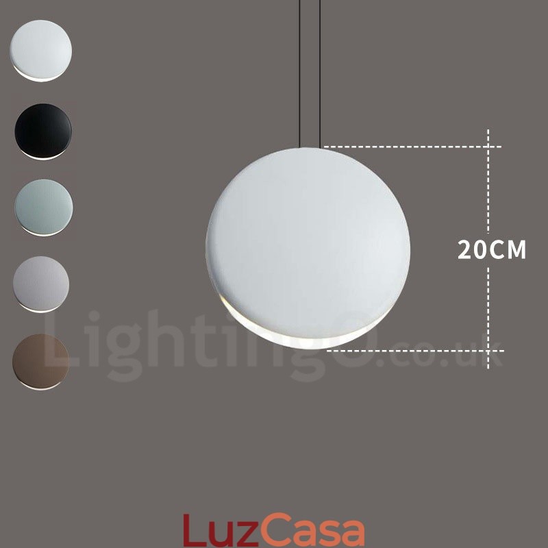 1 luz cimento moderno contemporâneo pingente luz teto lâmpada