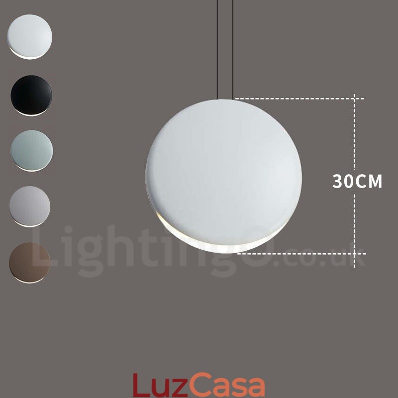 1 luz cimento moderno contemporâneo pingente luz teto lâmpada