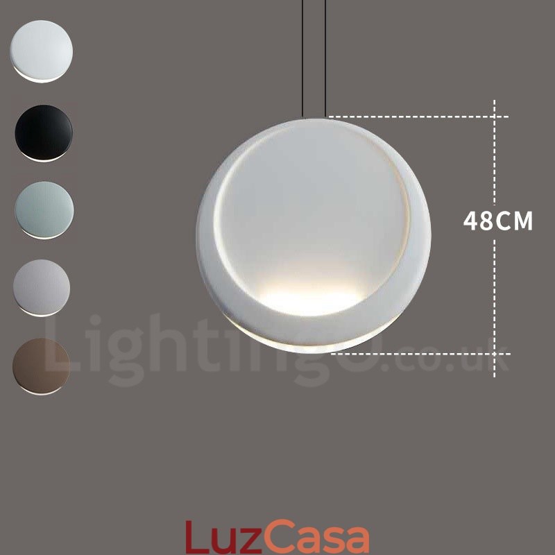 1 luz cimento moderno contemporâneo pingente luz teto lâmpada