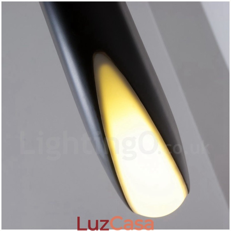 1 luz cimento moderno contemporâneo pingente luz teto lâmpada