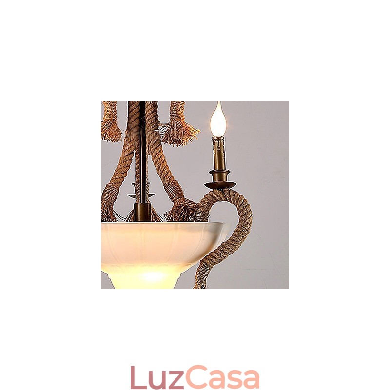 Lustre Mini Estilo Moderno Contemporâneo Metal