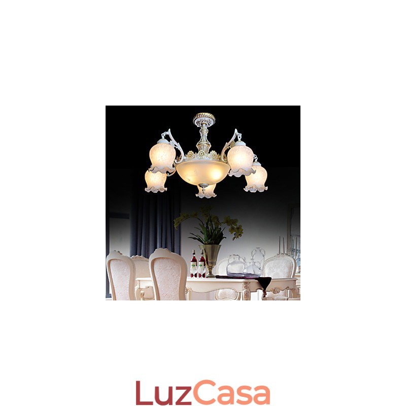 Lustre Tradicional Clássico Vintage Retro Metal
