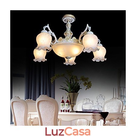 Lustre Tradicional Clássico Vintage Retro Metal Lustre Tradicional Clássico Vintage Retro Metal