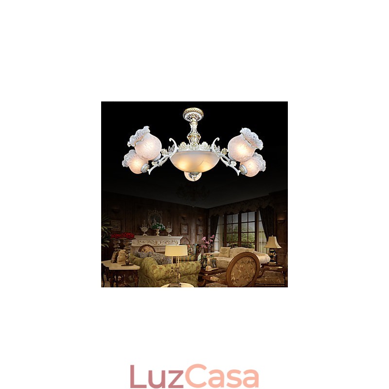 Lustre Tradicional Clássico Vintage Retro Metal