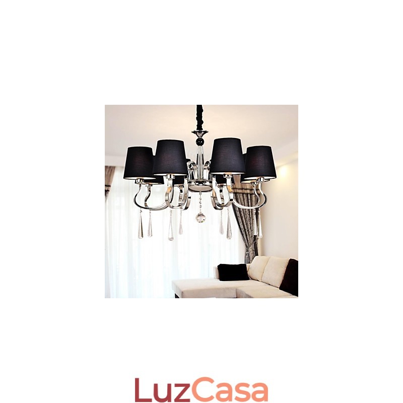 Lustre de metal níquel clássico tradicional