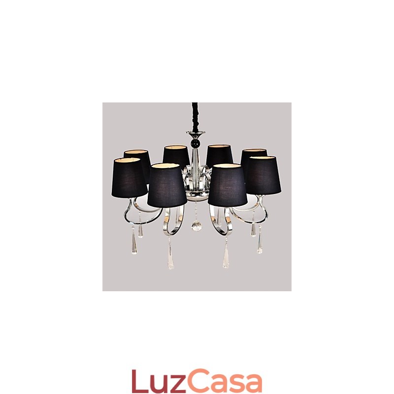 Lustre de metal níquel clássico tradicional