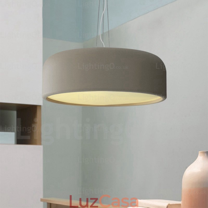 1 Luzes de teto nórdicas com cúpula de acrílico