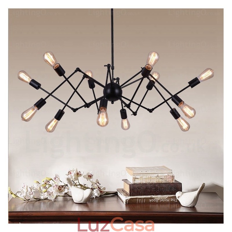 12 Lojas de lustres retrô vintage leves