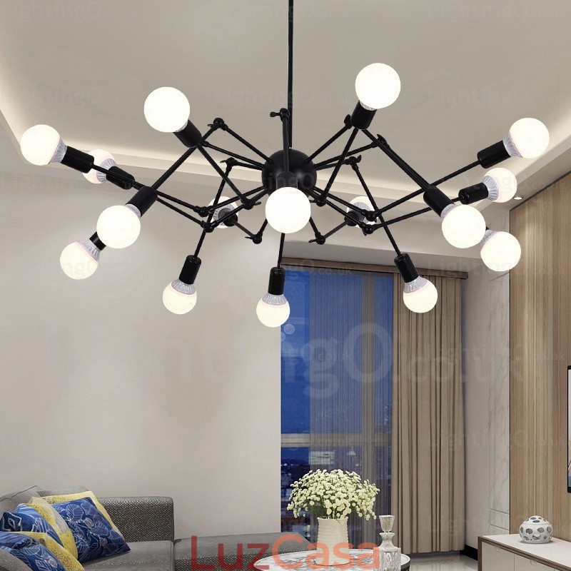 12 Lojas de lustres retrô vintage leves