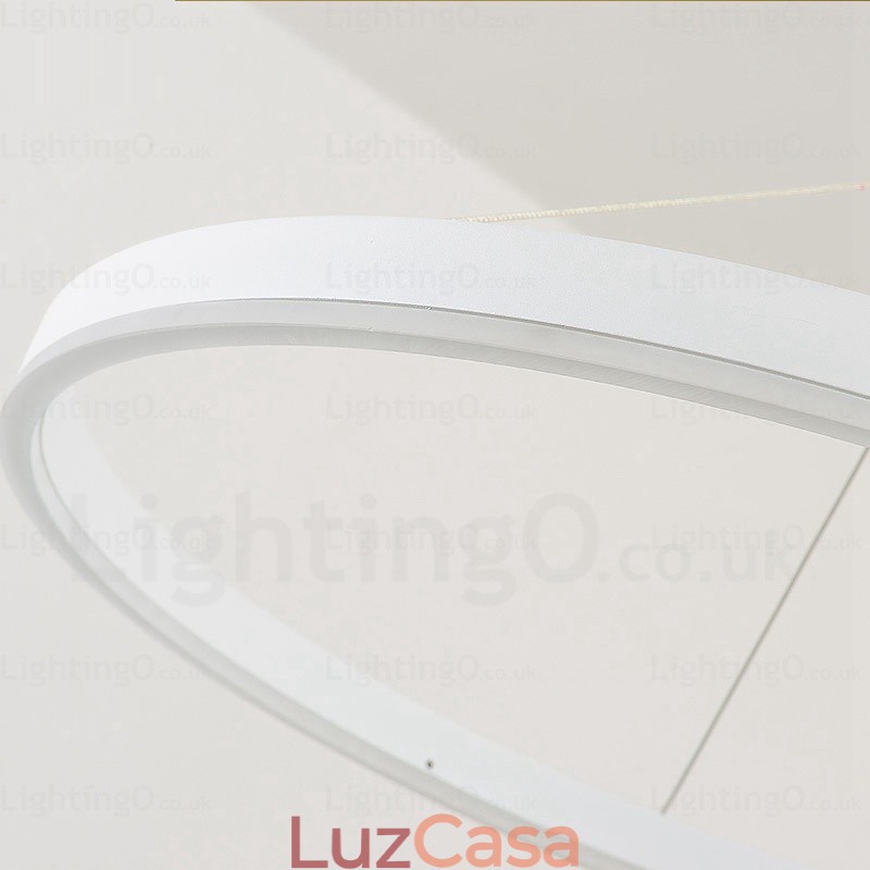 1 luz moderna contemporânea pendente com sombra de acrílico
