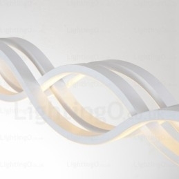 1 luz moderna contemporânea pendente com sombra de acrílico