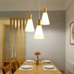 1 luz moderna contemporânea nórdica pendente luz com cúpula de vidro