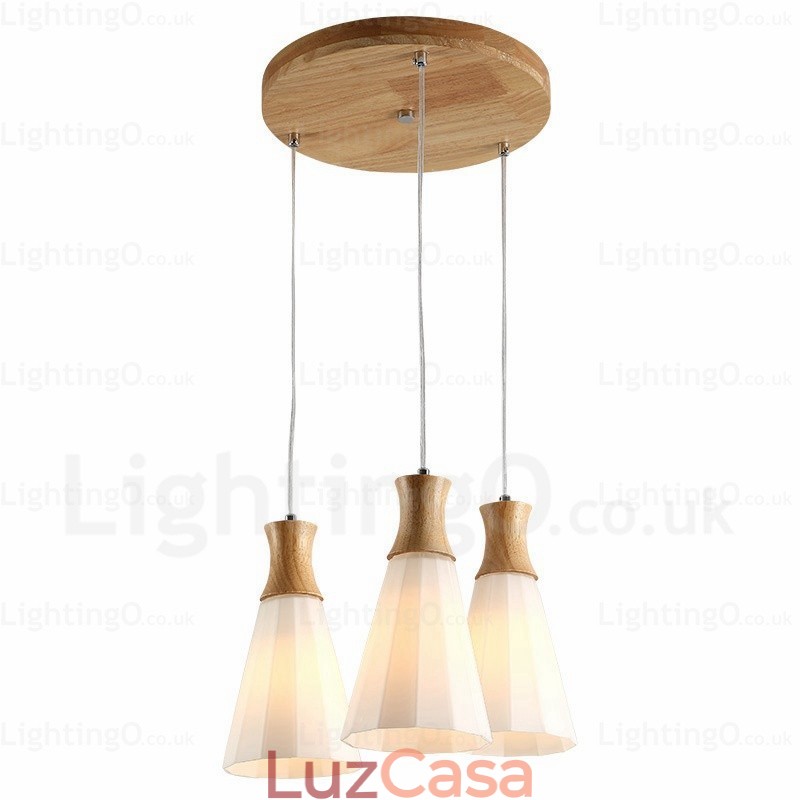 1 luz moderna contemporânea nórdica pendente luz com cúpula de vidro