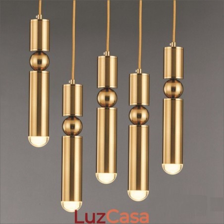 1 luz moderna contemporânea pendente com sombra de acrílico