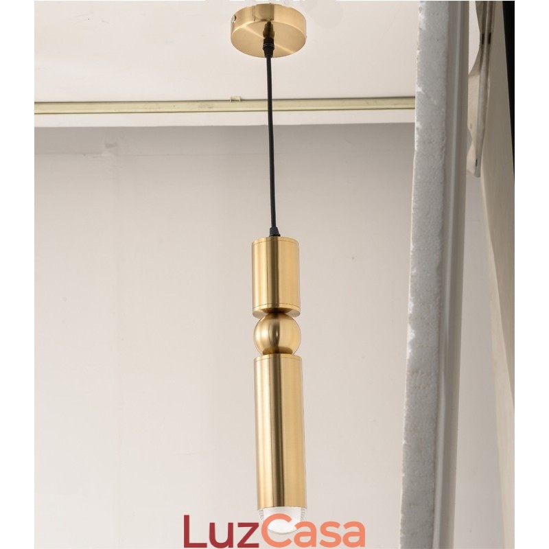 1 luz moderna contemporânea pendente com sombra de acrílico