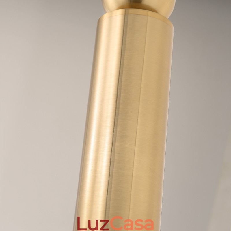 1 luz moderna contemporânea pendente com sombra de acrílico