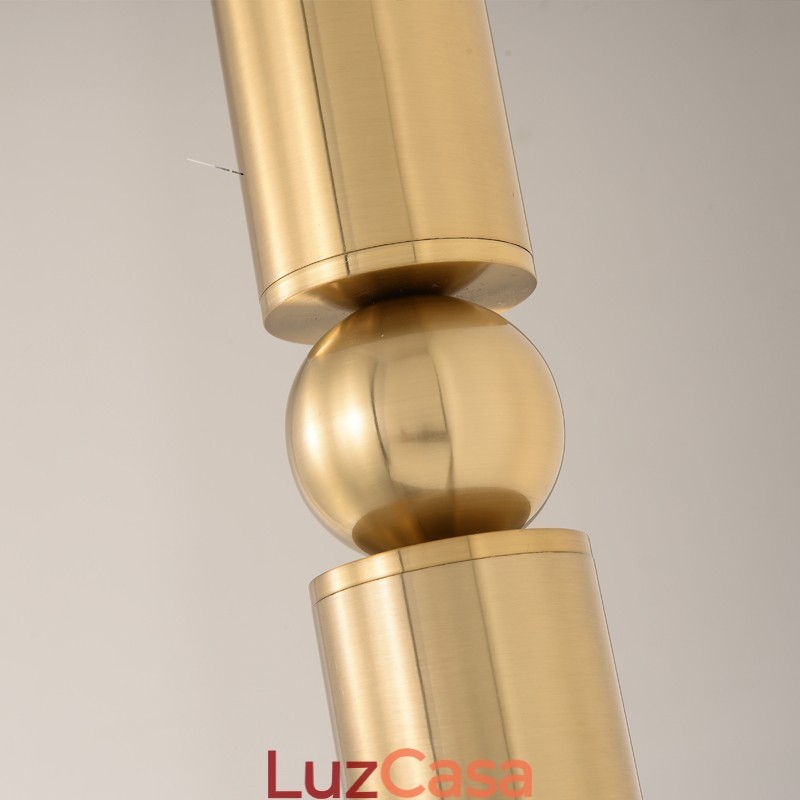 1 luz moderna contemporânea pendente com sombra de acrílico