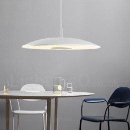 1 luz moderna contemporânea pendente com cúpula de vidro