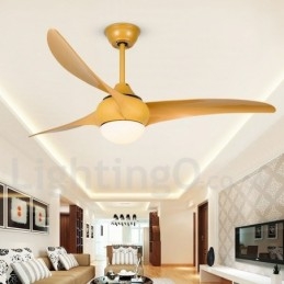 Ventilador de teto rústico Lodge Country de 52"