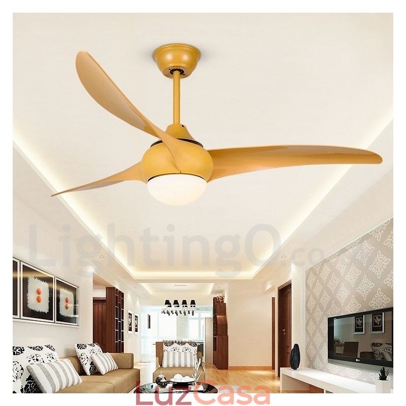 Ventilador de teto rústico Lodge Country de 52"