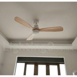 Ventilador de teto nórdico moderno contemporâneo de 36" 42" 52"
