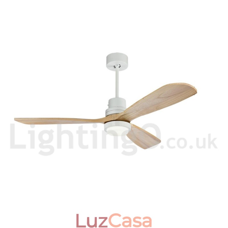 Ventilador de teto nórdico moderno contemporâneo de 36" 42" 52"