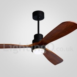 Ventilador de teto nórdico moderno contemporâneo de 36" 42" 52"