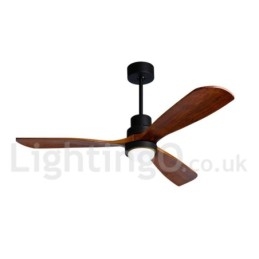 Ventilador de teto nórdico moderno contemporâneo de 36" 42" 52"