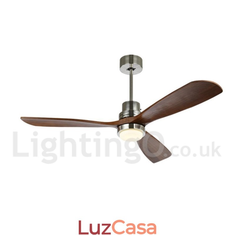 Ventilador de teto nórdico moderno contemporâneo de 36" 42" 52"