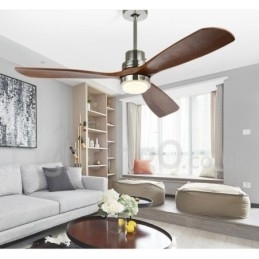 Ventilador de teto nórdico moderno contemporâneo de 36" 42" 52"