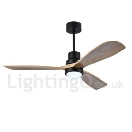 Ventilador de teto nórdico moderno contemporâneo de 42" e 52"