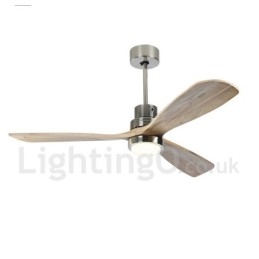 Ventilador de teto nórdico moderno contemporâneo de 36" 42" 52"