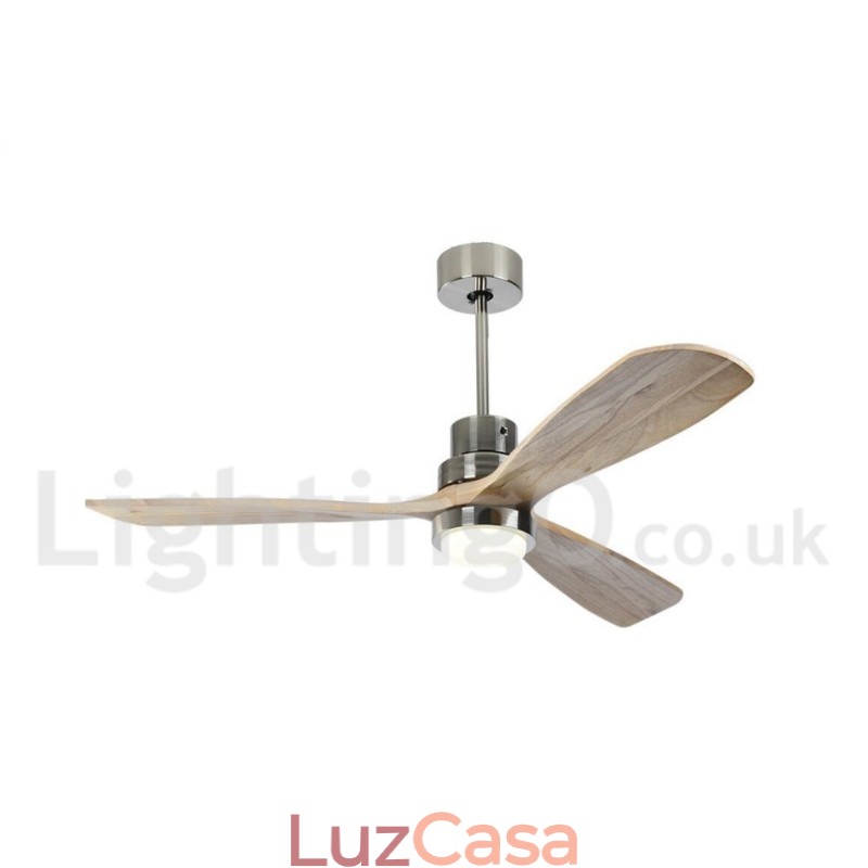 Ventilador de teto nórdico moderno contemporâneo de 36" 42" 52"
