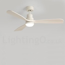Ventilador de teto nórdico moderno contemporâneo de 36" 42" 52"