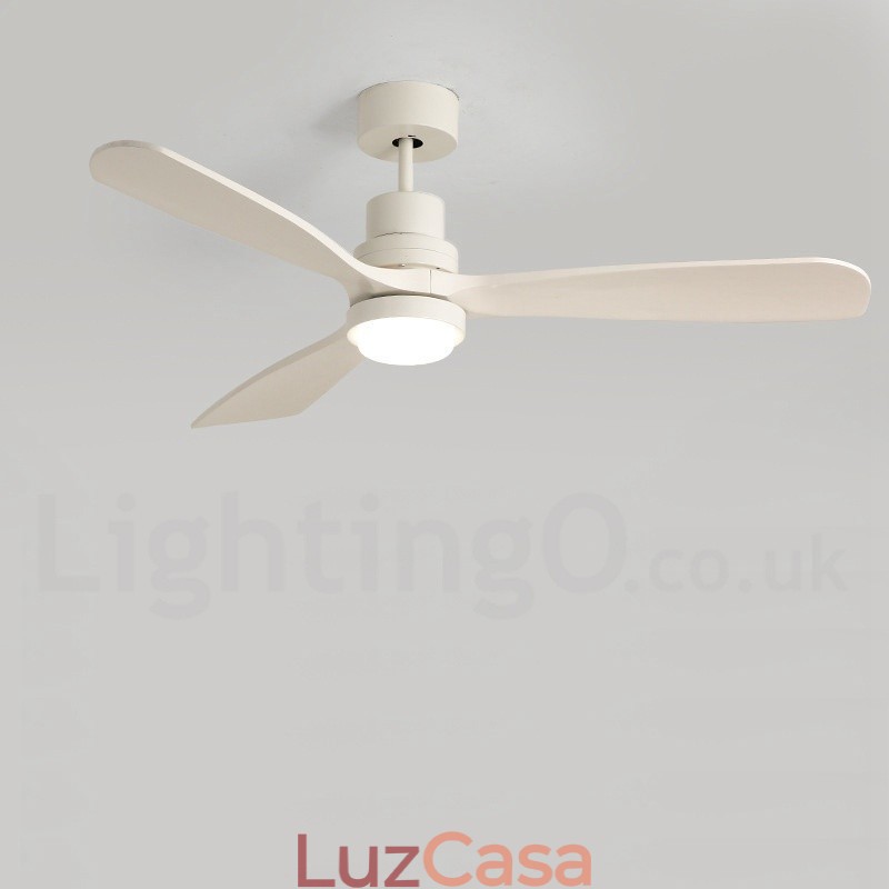 Ventilador de teto nórdico moderno contemporâneo de 36" 42" 52"