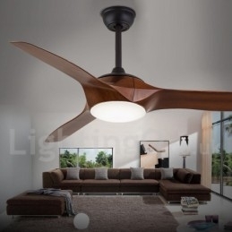Ventilador de teto moderno e contemporâneo de estilo europeu de 52 pol.