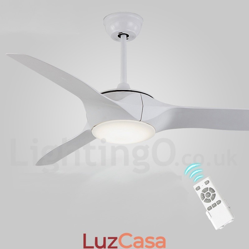 Ventilador de teto moderno e contemporâneo de estilo europeu de 52 pol.