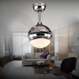 Ventilador de teto moderno e contemporâneo de estilo europeu de 52 pol.
