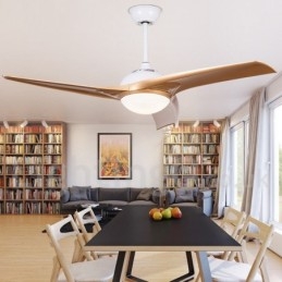 Ventilador de teto moderno e contemporâneo de estilo europeu de 52 pol.