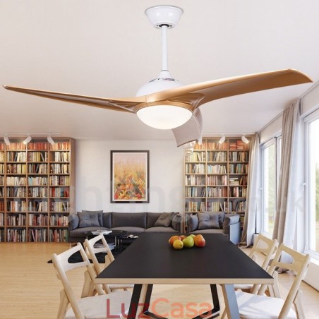 Ventilador de teto moderno e contemporâneo de estilo europeu de 52 pol. Ventilador de teto moderno e contemporâneo de estilo europeu de 52 pol.