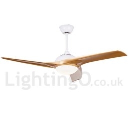 Ventilador de teto moderno e contemporâneo de estilo europeu de 52 pol.