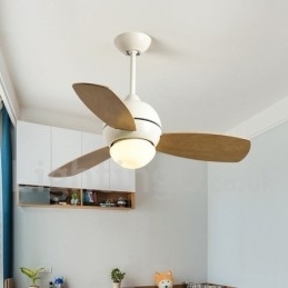 Ventilador de teto nórdico country de 34", 36" e 42"