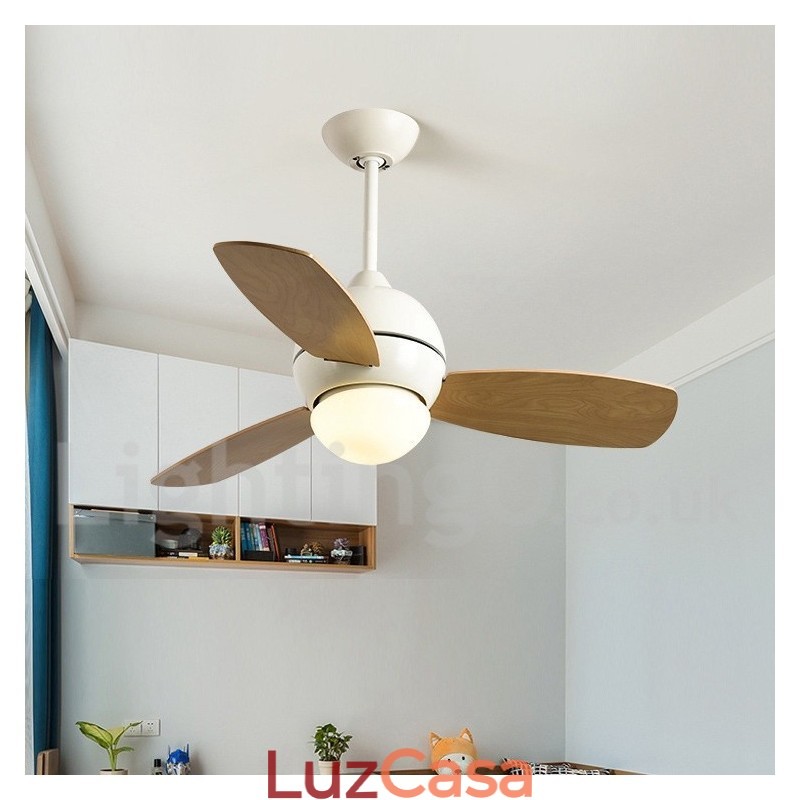 Ventilador de teto nórdico country de 34", 36" e 42"