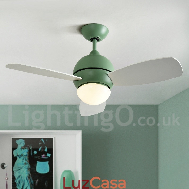 Ventilador de teto nórdico country de 34", 36" e 42"